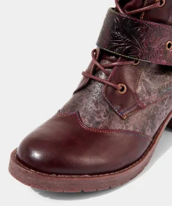 Robyn Tooled Strap Boots