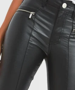 Rock Chick Leather Look Trousers
