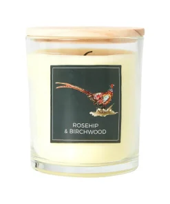 Rosehip And Birchwood Scented Candle