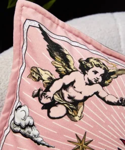 Roses And Rebels Reversible Cushion