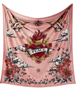 Roses And Rebels Throw