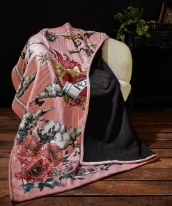 Roses And Rebels Throw