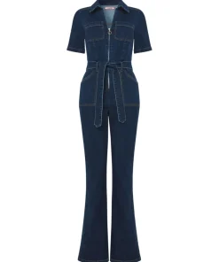 Roxie Denim Jumpsuit