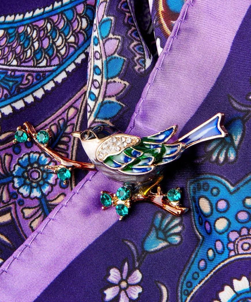 Secret Song Vintage Style Brooch