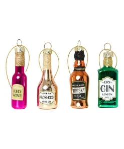 Set Of 4 Christmas Cheer Christmas Ornaments