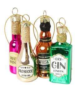 Set Of 4 Christmas Cheer Christmas Ornaments