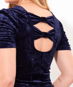 Simply Perfect Crushed Velour Tunic Dress