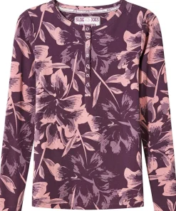 Sloe Joes Floral Henley