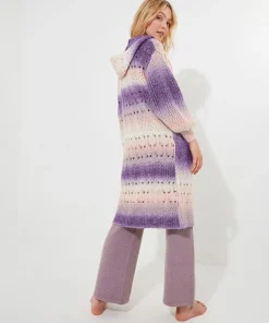 Sloe Joes Ombre Cosy Longline Cardigan