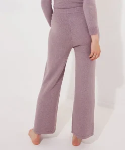 Sloe Joes Wide Leg Knitted Trousers