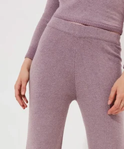 Sloe Joes Wide Leg Knitted Trousers