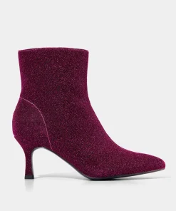 Stardom Shimmer Ankle Boots
