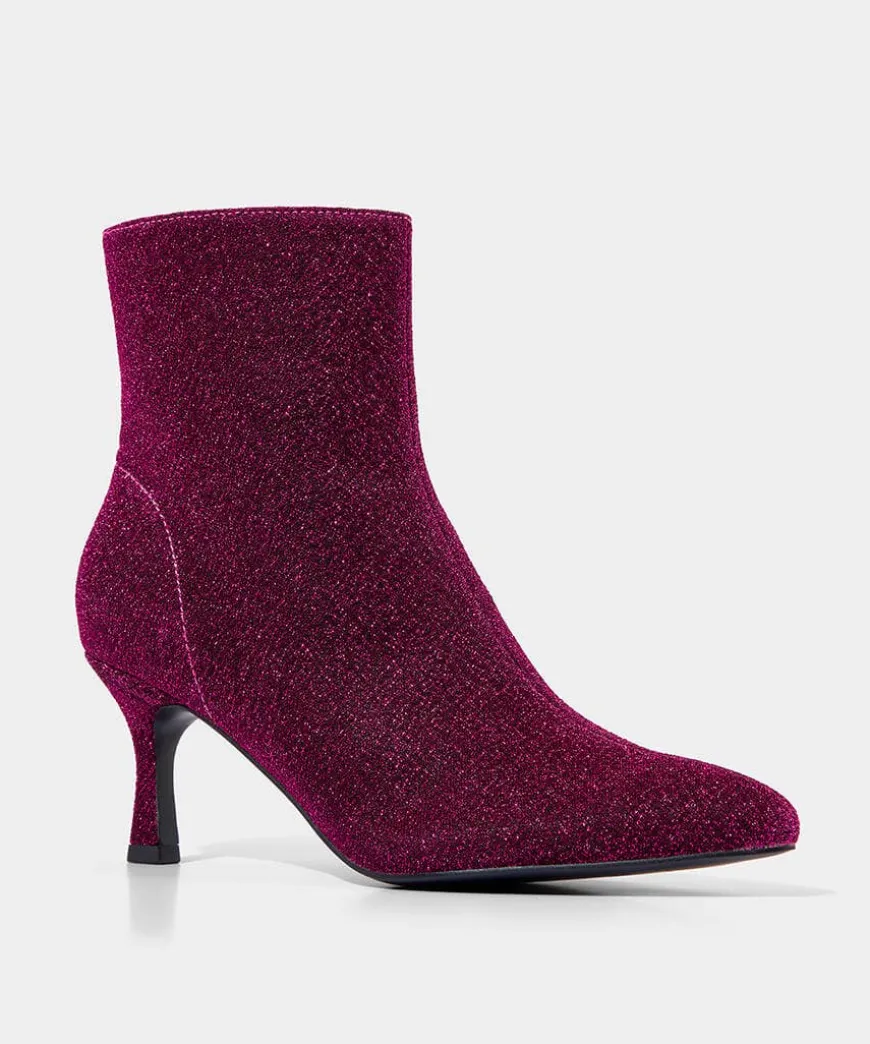 Stardom Shimmer Ankle Boots
