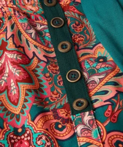 Statement Printed Jersey Tunic