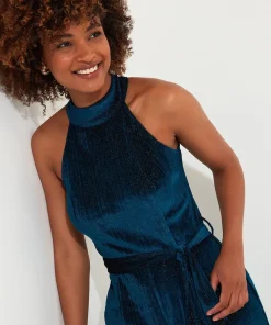 Statement Velour Jumpsuit