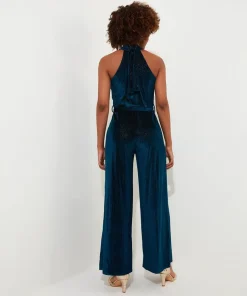 Statement Velour Jumpsuit