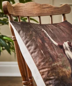 Striking Spaniel Velvet Cushion