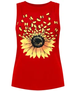 Summer Sunflower Vest