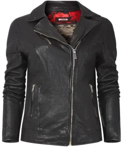 The Forever Black Leather Jacket