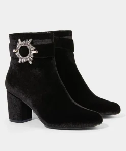 The Night Is Yours Velvet Boots