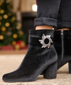 The Night Is Yours Velvet Boots