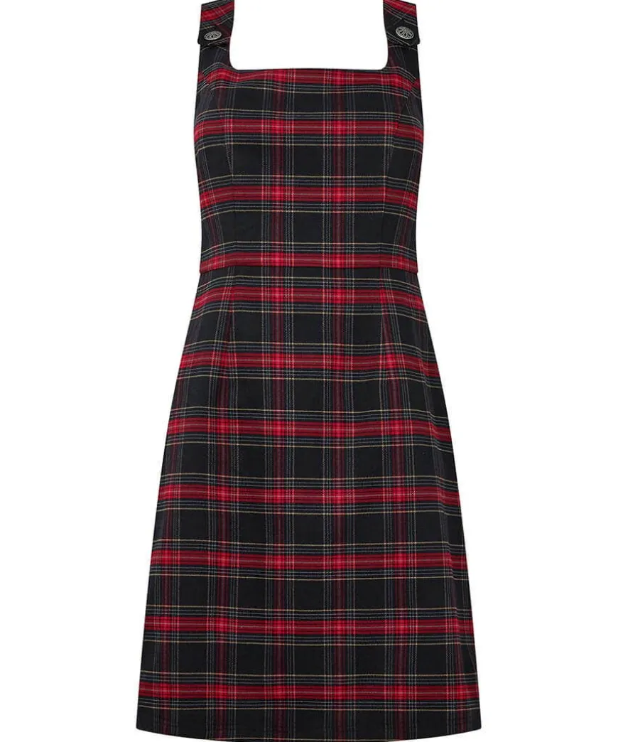 Trudy Check Pinafore
