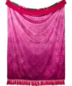 Victoriana Vibrant Reversible Throw