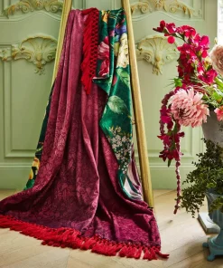 Victoriana Vibrant Reversible Throw