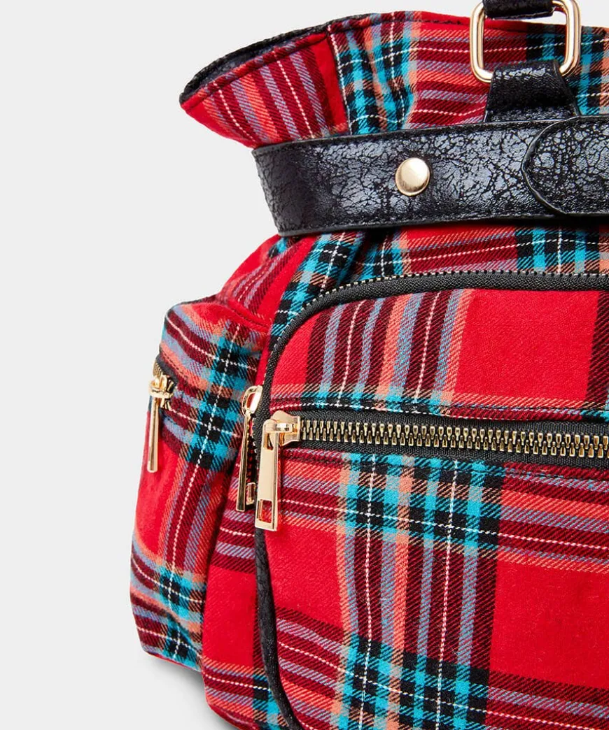 Vintage Alley Check Bag