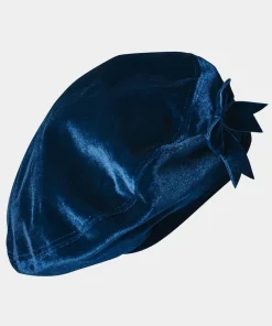 Vintage Luxe Velvet Beret