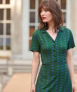 Vintage Vibes Jersey Dress