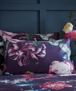 Violet Bloom 100% Cotton Duvet Set