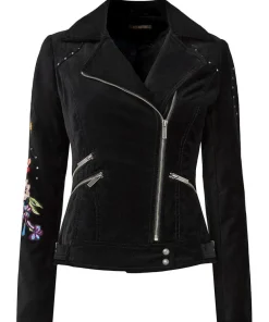 Wild And Free Embroidered Boutique Jacket