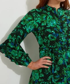 Winter Florals Tunic Dress