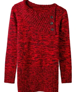 Winter Nights Button Detail Jumper