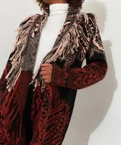 Winter Nights Fringed Cardigan