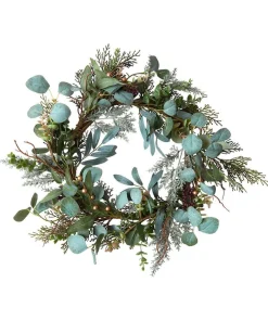 Winter's Wish Rustic Eucalyptus Wreath