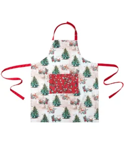 Wondrous Woodland Christmas Apron