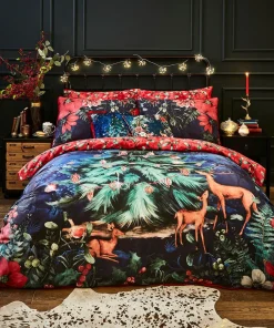 Wondrous Woodland Festive Reversible Duvet Set